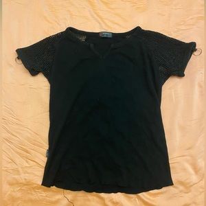 Vintage Spiral Direct Goth Bondage Top